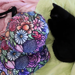 Floral Bouquet Spring Flower Rond Kussen