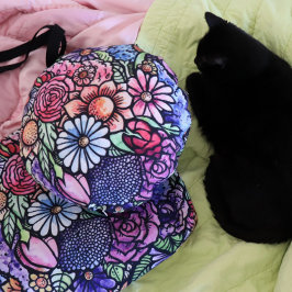 Floral Bouquet Spring Flower Rond Kussen