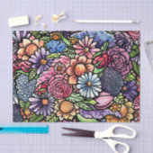 Floral Bouquet Spring Flower Tissuepapier (Craft)