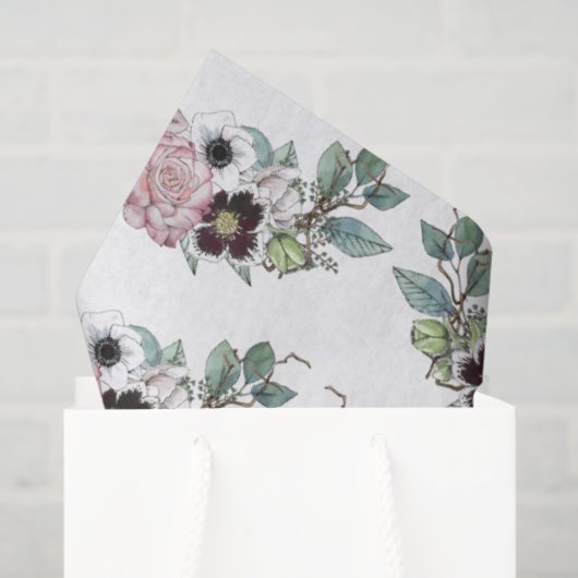 Floral Bouquet Tissuepapier (Cadeauzakje)