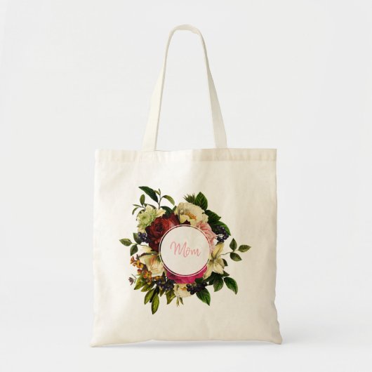 Floral Bouquet Tote Bag (Voorkant)