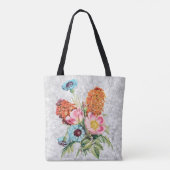  Floral Bouquet van de Canvas tas Flowers (Achterkant)