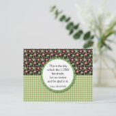 Floral Bouquet Variety Briefkaart Verse (Staand voorkant)