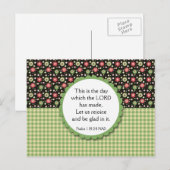 Floral Bouquet Variety Briefkaart Verse (Voorkant / Achterkant)