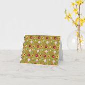 Floral Bouquet Variety Note Cards Blank Inside Kaart (Gele Bloem)