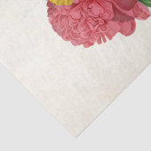 Floral Bouquet Yellow Cosmos Peony Butterfly Craft Tissuepapier (Detail)