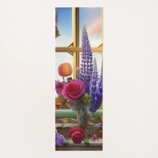 Floral Bouquets Yogamat (Achterkant)