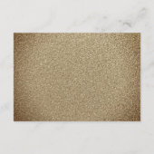 Floral Bourgondië Goud Bruiloft Receptie Details Informatiekaartje (Achterkant)