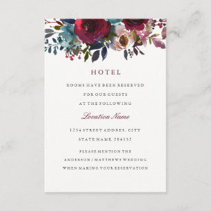 Floral Bourgondië Wedding Hotel Accommodatie Kaart