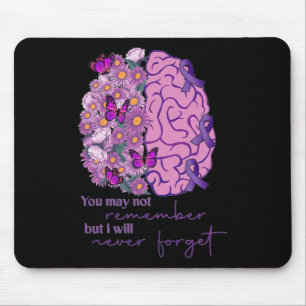 Floral Brain vergeet Heimerheime nooit Muismat