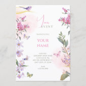 Floral branch  kaart (Voorkant)