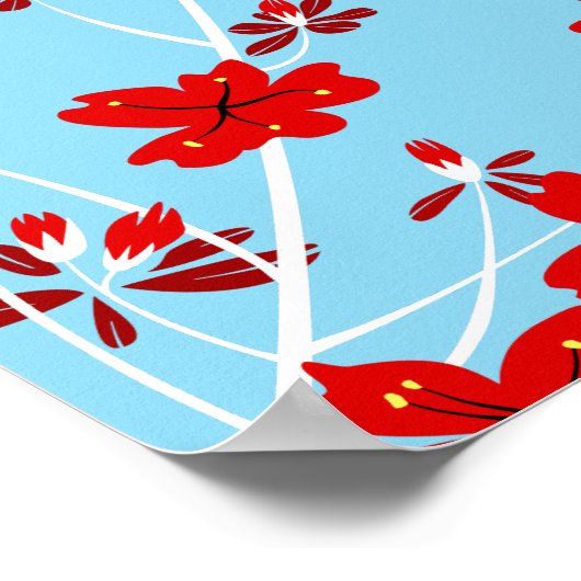 Floral Branches Poster (Hoek)
