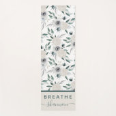 Floral Breathe Yoga Mat (Voorkant)