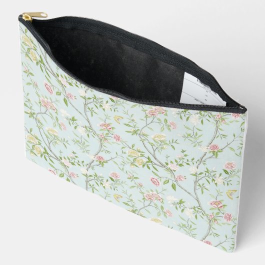 Floral Breeze Print Cosmetic Bag Etui (Open)