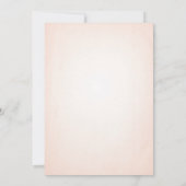 Floral Bridal Brunch Bridal Shower Kaart (Achterkant)