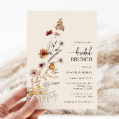 Floral Bridal Brunch Uitnodiging