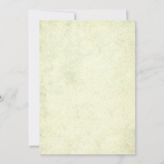  Floral Bridal Shower Invitations Turquoise Kaart (Achterkant)