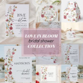 Floral Bridal Shower Kaart