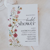 Floral Bridal Shower Kaart