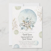 Floral Bridal Shower Kaart (Voorkant)