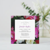 Floral Bridal Shower Kaart (Staand voorkant)