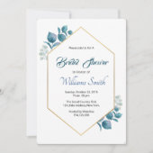 Floral Bridal Shower Kaart (Voorkant)