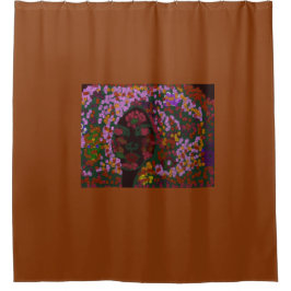 Floral Bride Douchegordijn