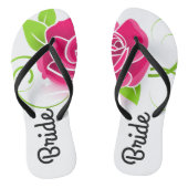 Floral Bride Teenslippers (Voetbed)