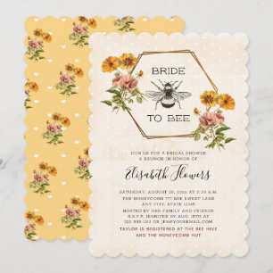 Floral Bride voor de bendeloestoestel Kaart