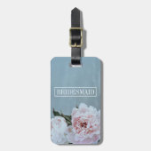Floral Bridesmaid Bagagelabel (Voorkant verticaal)