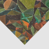 Floral Bridge, 1913 by Paul Klee Tissuepapier (Detail)