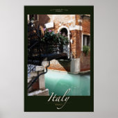 Floral Bridge Poster (Voorkant)