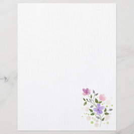 Floral Briefhoofd