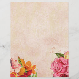 Floral Briefhoofd