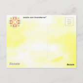 Floral Briefkaart (Achterkant)