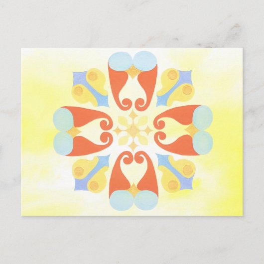 Floral Briefkaart (Voorkant)