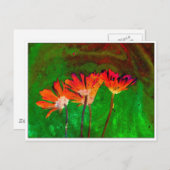 Floral Briefkaart (Voorkant / Achterkant)