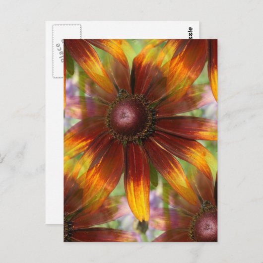 Floral Briefkaart (Voorkant / Achterkant)