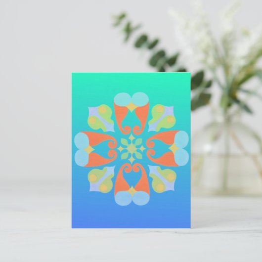 Floral Briefkaart (Staand voorkant)