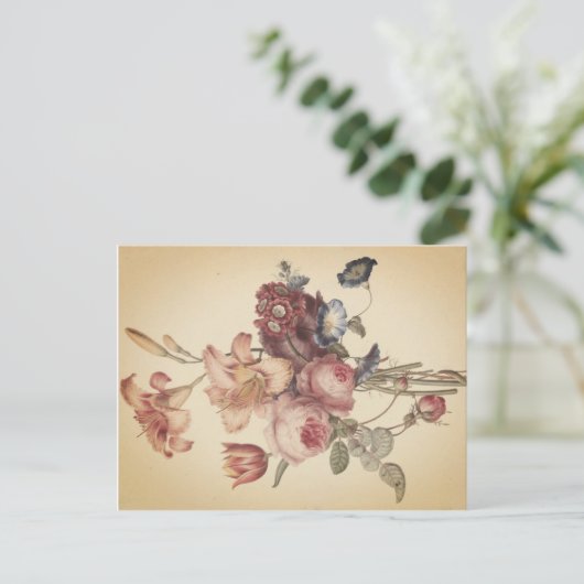  Floral Briefkaart (Staand voorkant)