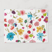 Floral briefkaart (Voorkant)