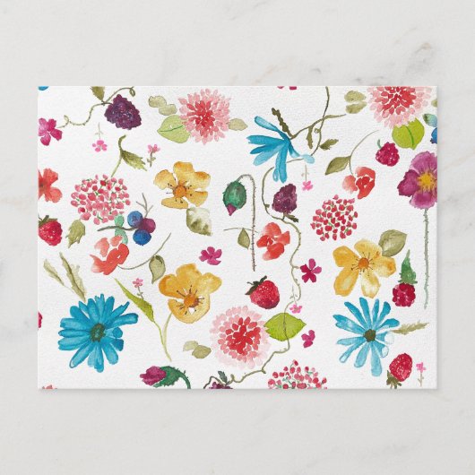 Floral briefkaart (Voorkant)