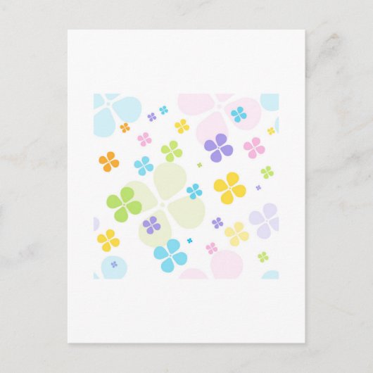 Floral Briefkaart (Voorkant)