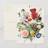 Floral Briefkaart (Voorkant / Achterkant)