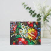 Floral Briefkaart (Staand voorkant)