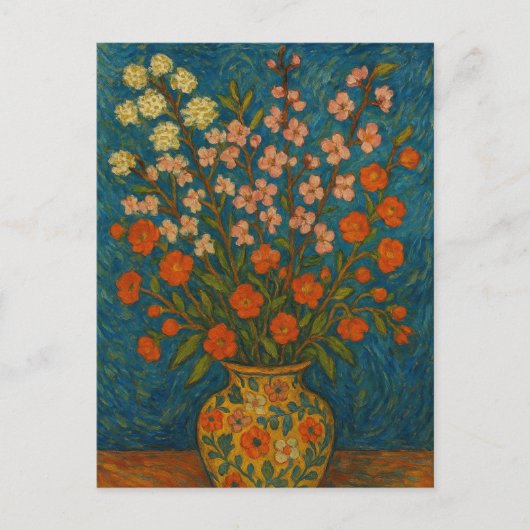 Floral Briefkaart (Voorkant)