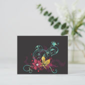 Floral Briefkaart (Staand voorkant)
