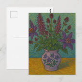 Floral Briefkaart (Voorkant / Achterkant)