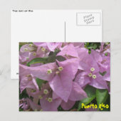 Floral Briefkaart 3 (Voorkant / Achterkant)
