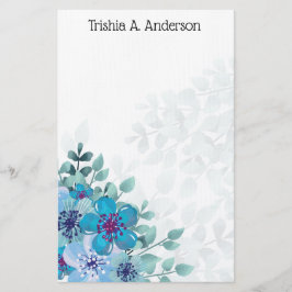 Floral Briefpapier